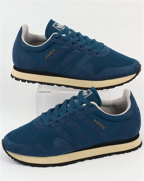 adidas haven dames blauw|Blauwe Adidas Haven maat 50.5 .